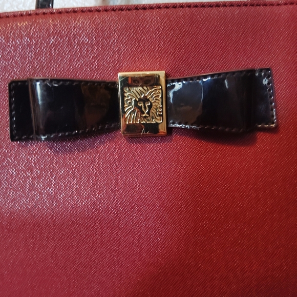 Anne Klein Two Tone Purse Handbag Tote - Picture 2 of 16